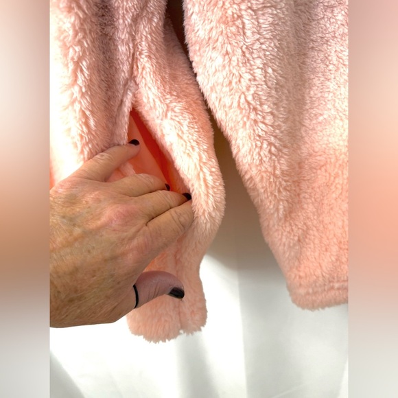 NWT Simply Southern Ombré Pullover Soft Sherpa Sweater Jacket Size Large - Picture 5 of 15